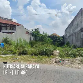 Tanah Surabaya Siap Bangun dijual Lingkungan Sudah Jadi di Kutisari