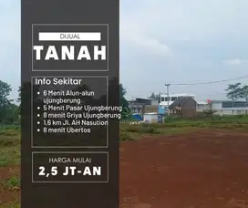 Dijual Tanah Pinggir Jalan Lokasi Dekat Manglayang Soccer