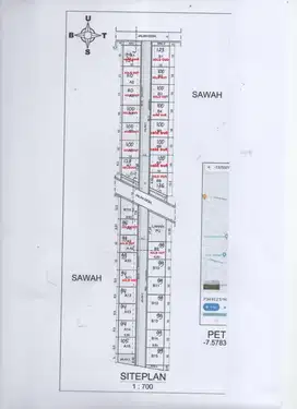 tanah kavling murah f=di timur mall luwes gentan baki lokasi strategis