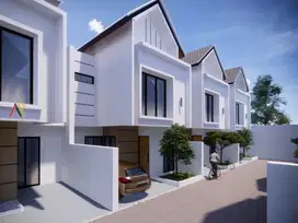 Rumah Cluster Baru Dekat TMII 800 jutaan Lubang Buaya Cipayung Jaktim