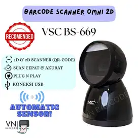 BARCODE SCANNER omni 2D VSC BS-669 (QR CODE/PDF417/EFAKTUR)