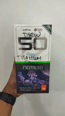 Infinix Note 50 Pro 8/256 New Segelbox Bisa Cash Kredit Tuker Tambah