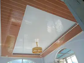 Wall Moulding Sekat Plafon Partisi PVC GRC Gypsum Jasa Tukang Pasang