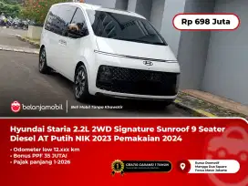 Hyundai Staria 2.2L 2WD Signature Sunroof 9 Seater Diesel AT 2023/2024