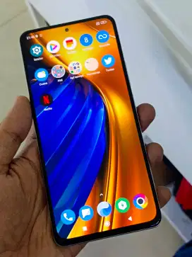Poco f4 6/128gb lengkap bekas