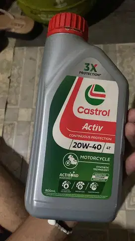 Oli castrol active 20w-40