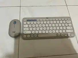 Keyboard logitech K380s & mouse logitech M350 preloved like new