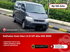 [PAJAK PANJANG] Daihatsu GranMax Gran Max 1.3 D MT Abu 2020/2021