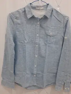 Kemeja warna biru