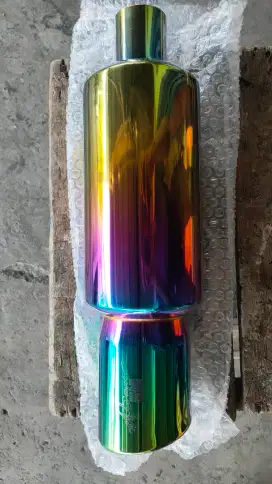Knalpot HKS Hipower Rainbow Import Taiwan
