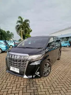 Toyota Alphard 2019 type x AT hitam murah