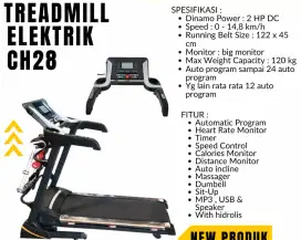 Treadmill electric ch 28