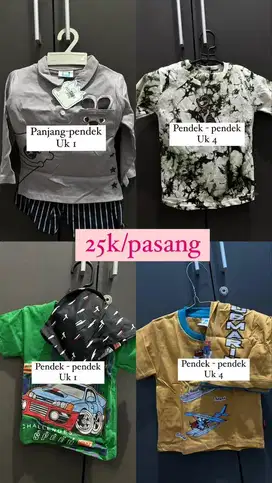 Baju Anak Uk 1 & 4