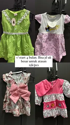 Dress bayi start 4 bulan