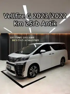 Toyota Vellfire 2.5 G TSS ATPM 2023 Putih B1788AA Km25rb Nik 2022