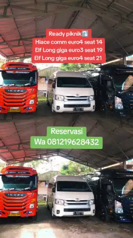 Sewa Elf Long,Hiace pariwisata bandung