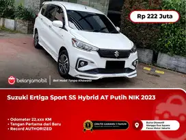 [ WARRANTY ] Suzuki Ertiga Sport SS Hybrid AT Putih NIK 2023/2024