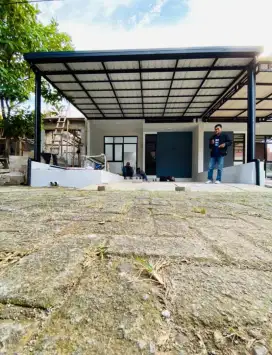 Kanopi baja ringan atap alderon singgel layer