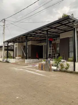 Kanopi baja ringan atap alderon singgel layer