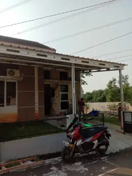 Kanopi baja ringan atap alderon singgel layer
