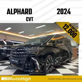 DP10% [Km12.000] Alphard G 2024 Black Reg 2022 Modellista #AUTOHIGH