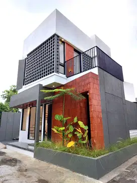 Rumah Baru Modern Kontemporer dekat Jalan Bantul