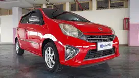 Pajak Panjang TDP 5JT Toyota Agya 1.0 G Bensin-MT 2015 Merah
