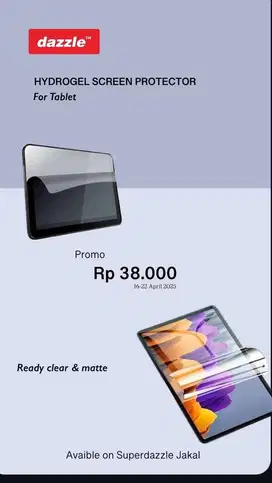 Case for tablet  clear