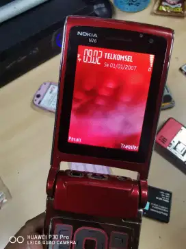 Nokia N76 warna merah rare