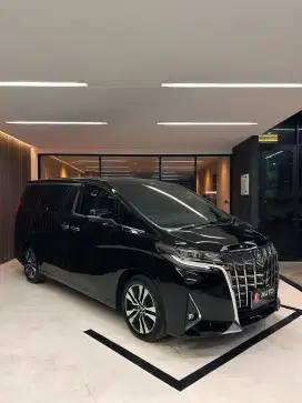 Toyota Alphard 2.5 G TSS ATPM 2023 Hitam B1246DKE Km7rb Nik 2022