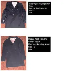 Preloved Blazer Wanita Semi Coat