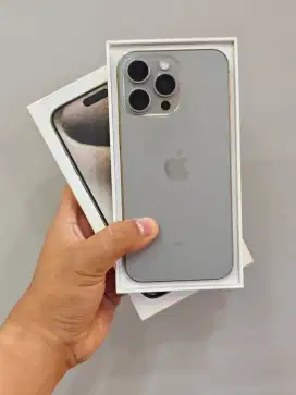 iPhone 15 PROMAX 256GB Natural Titanium iBox Garansi ON