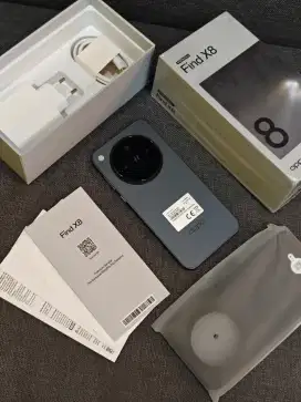 Oppo Find X8 RAM 16/512GB Bergaransi Resmi Mulus Likenew