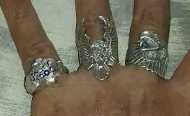 Cincin perak silver mewah