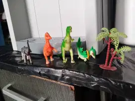 Miniatur hewan bahan Rubber & Plastic