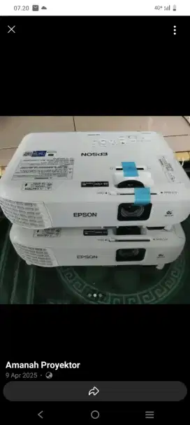 Saya menerima proyektor rusak atau padam