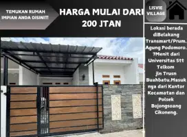 RUMAH MURAH/TNH KAVLING DEKAT STT TELKOM & TOL BUAH BATU.