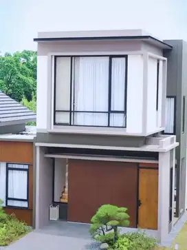 Rumah 2 Lantai Desain Modern Minimalis Akses Tol Pamulang dan Sawangan