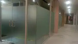 Kaca film & sticker sandblast