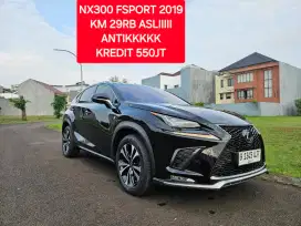 KM 29RB ASLI ANTIK LEXUS NX300 FSPORT 2019