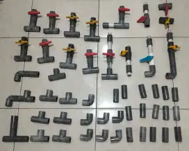 Dijual borongan pipa stop kran elbow soket T