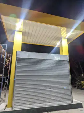 Rolling door galvalum tahan lama