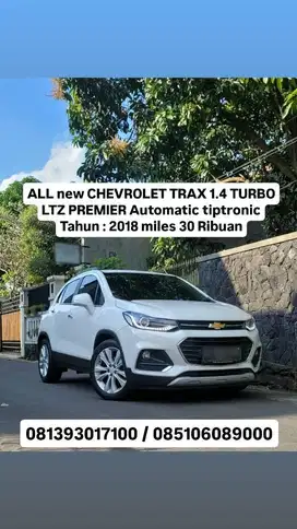CHEVROLET TRAX 1.4 TURBO LTZ PREMIER, 2018, odo 30 rb an  miles