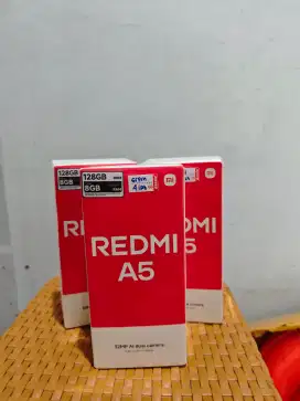 REDMI A5 RAM 4/128 GB NEW SEGEL GARANSI RESMI