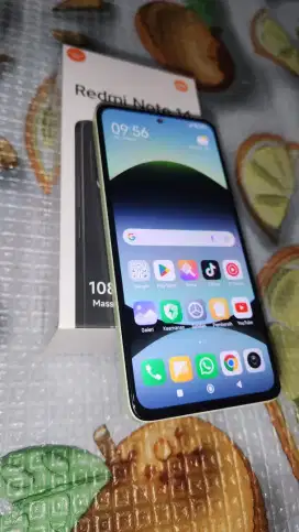 Redmi note 14 4G 8/128 warna lime like new