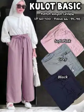 Kulot katun basic