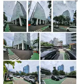 disewakan gedung kantor bagus di  menteng