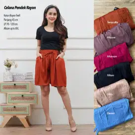 Celana pendek rayon