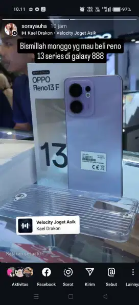 Oppo Reno 13 series promo 3 hari saja