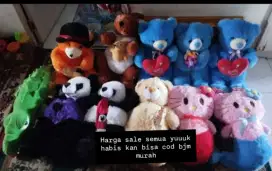 Boneka syal krim